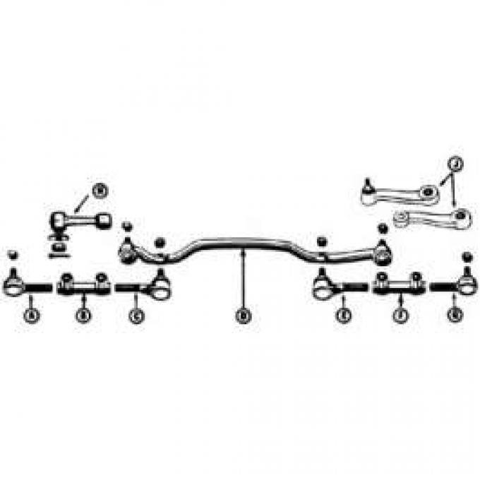 Idler Arm - Manual Steering