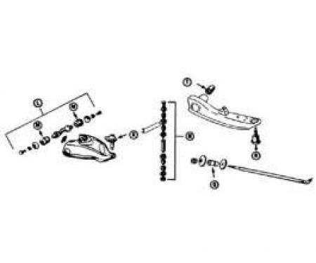 Upper Ball Joint - 3 Bolt Style