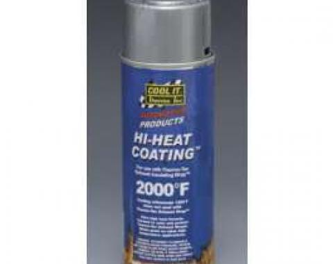 Thermo-Tec Hi-Heat Exhaust Wrap Coating, Aluminum