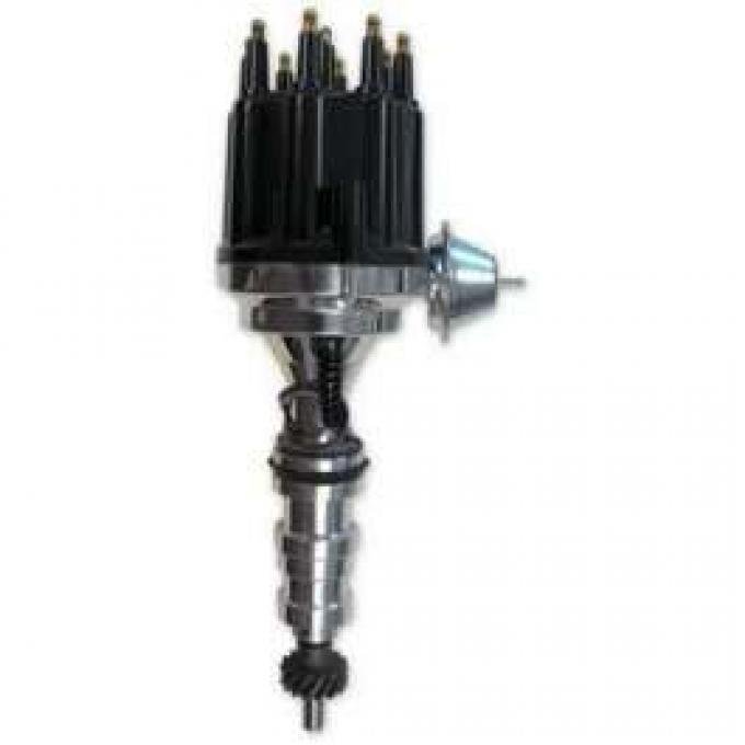 BILLET DISTRIBUTOR 351C/400/460-BLACK CAP