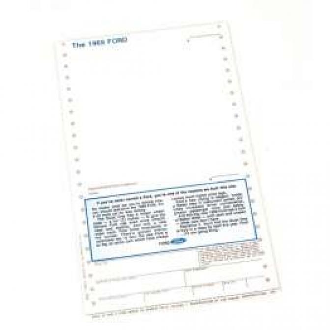 Decal - New Car Window Price Sticker