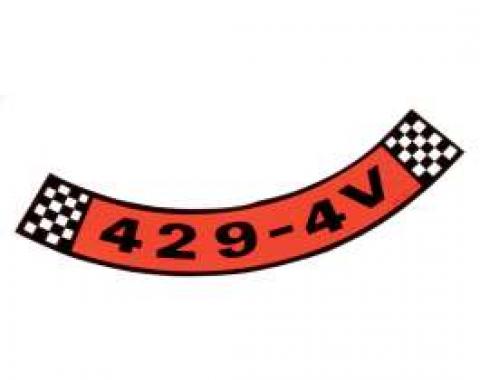 Air Cleaner Decal - 429-4V