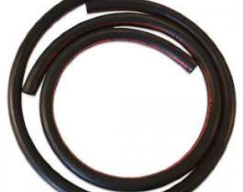 Heater Hose Set - Exact Reproduction - 2 Pieces - Red Stripe - For Cars Without Air Conditioning - Before 2-1-1970