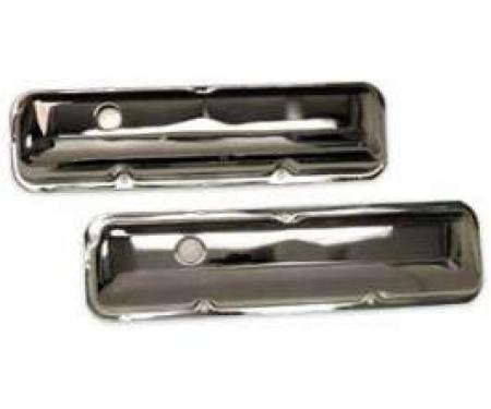 Valve Covers - Chrome - 390, 427 and 428 V8