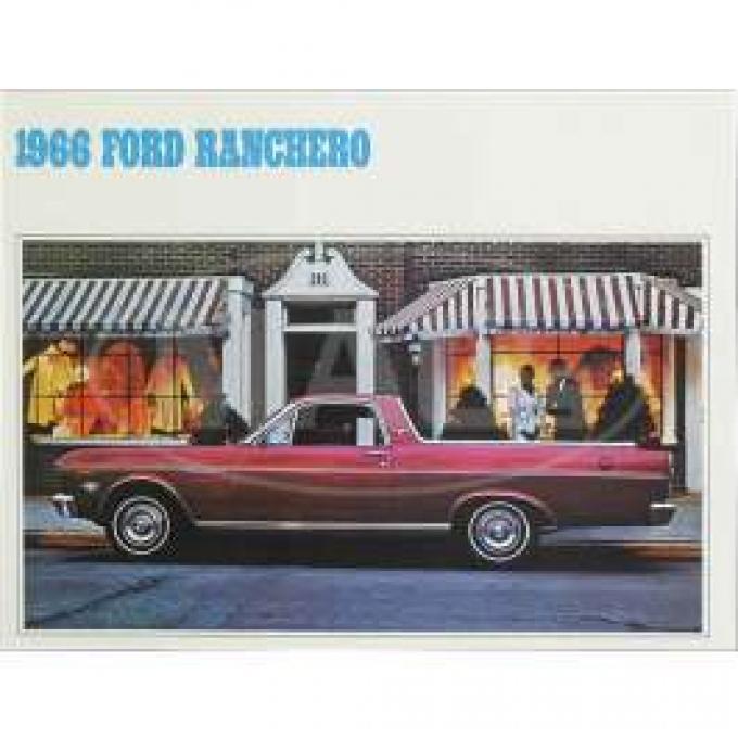 Sales Brochure, Ranchero, 1966