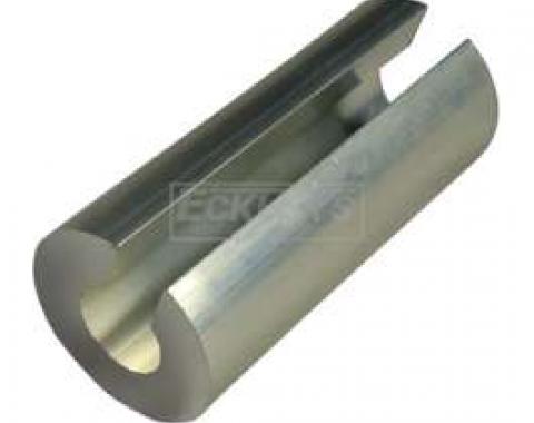 Alternator Spacer - Silver Finish - 2.25 Long