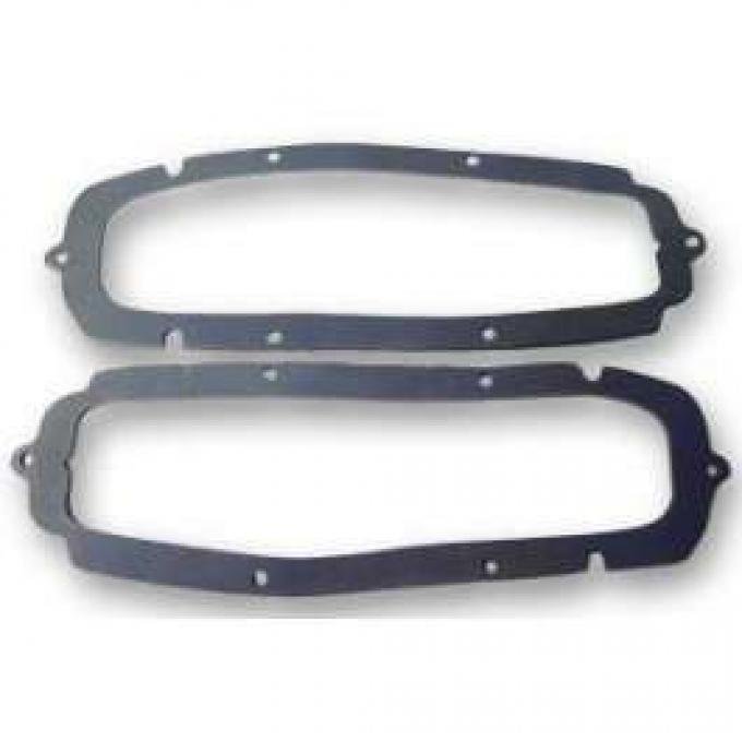 Tail Light Lens To Housing Gaskets - Use Without Reflectors