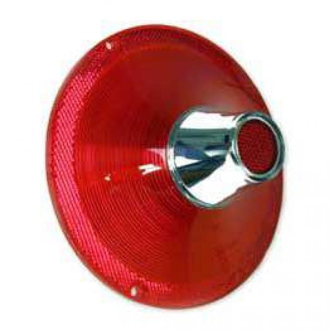 Tail Light Lens - Without Backup Light - Bright Accents On Lens - FoMoCo Logo