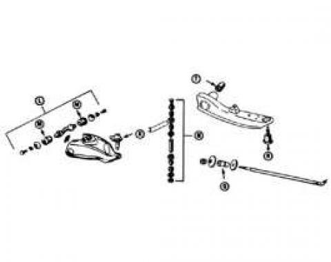 Upper Ball Joint - 3-Bolt Pattern