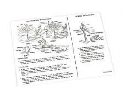 Jack Instructions Decal - C6AB-17095-G