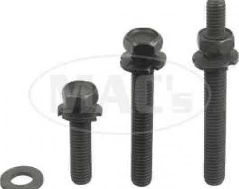 Exhaust Manifold Bolt Set, Ramp-Lok, 390 GT, Ford & Mercury, 1968-1969