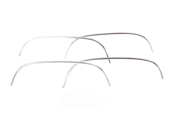 AMD Wheel Opening Molding, 4pc set, Chrome, 88-98 Chevy GMC C/K Fleetside Pickup Truck SUV 230-4088-S