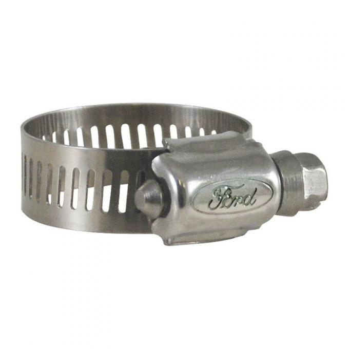 Dennis Carpenter Hose Clamp - Ford Script - 5/8" to 1 1/4" - Universal B7A-8287-SA
