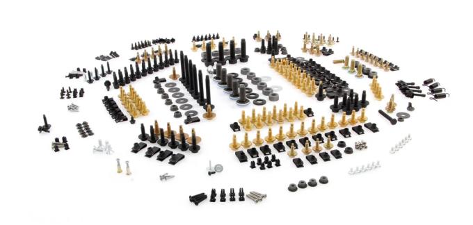 AMD Master Body Hardware Kit (458 pcs), 78-79 Bronco X225-4678-S