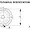 Earl's Blank Seals-It™ Firewall Grommet 29G001ERL