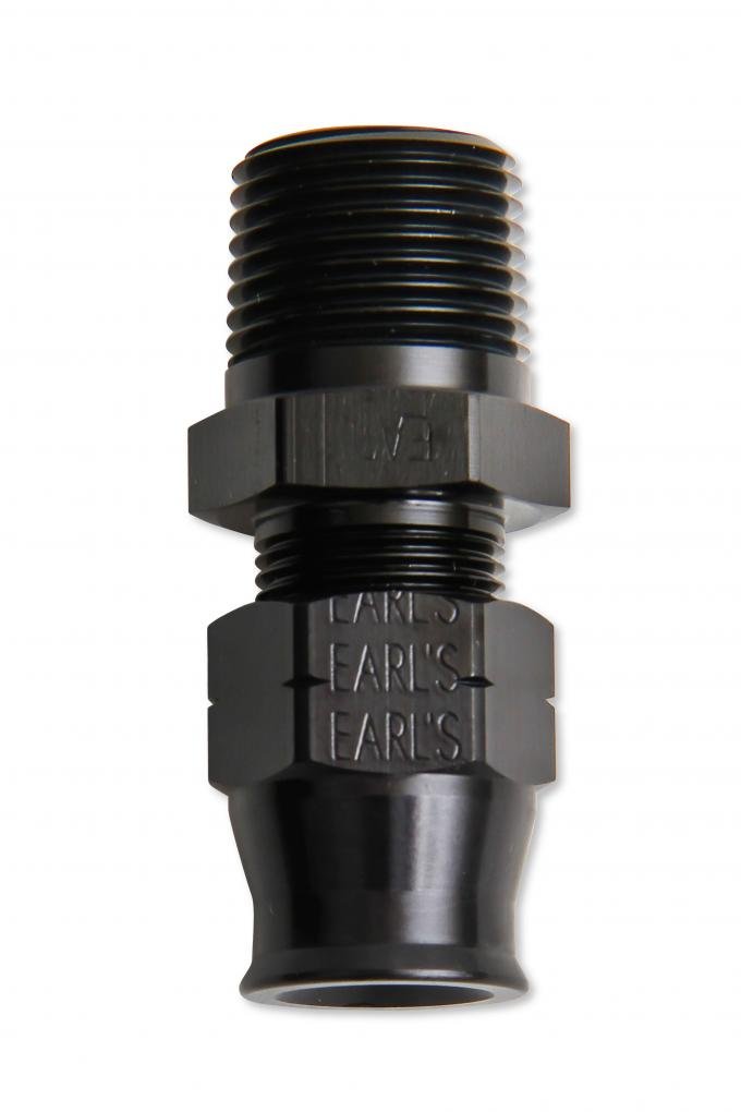 Earl's 3/8" NPT Male to 3/8" Tubing Adapter AT165206ERL