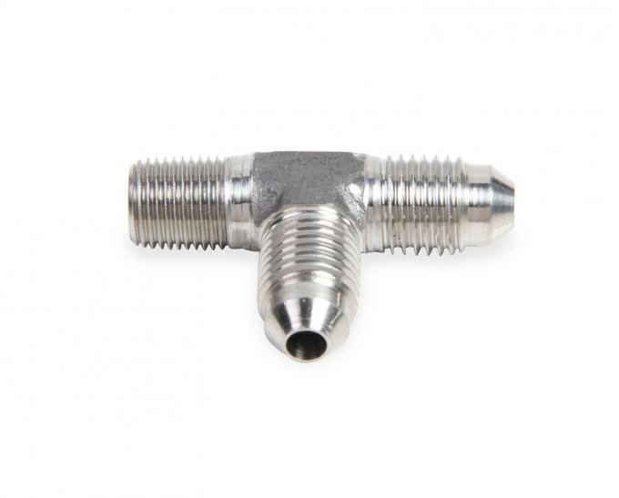 Earl's Performance Stainless Steel AN to NPT Adapter Tee SS982604ERL