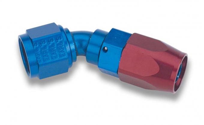 Earl's Performance Swivel-Seal&trade; 45 Deg. AN Hose End 804612ERLP