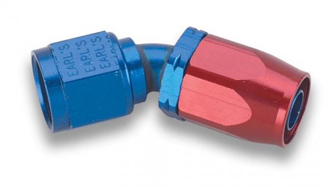 Earl's Performance Auto-Fit™ 45 Deg. AN Hose End 304604ERLP