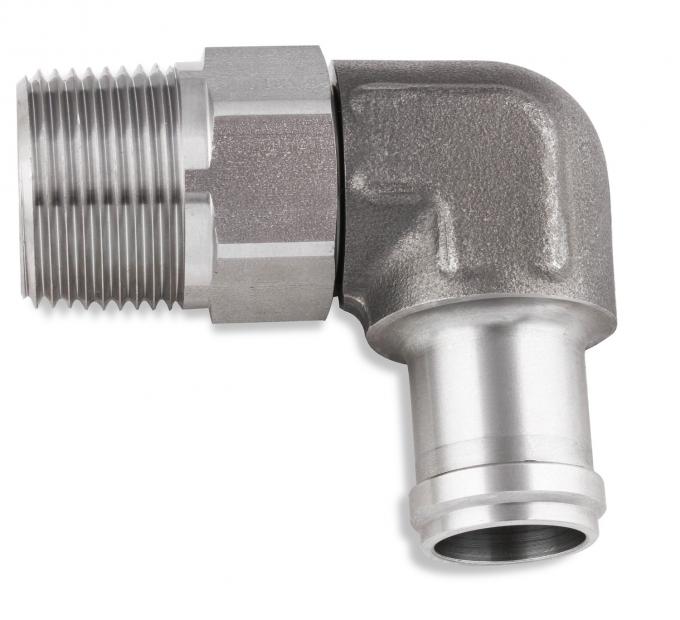 Earl's 90 Degree 3/4" Hose to 3/4" NPT Male Elbow, with Swivel SS988412ERL