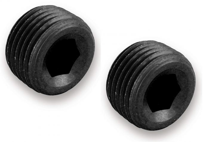 Earl's 1/8" NPT Internal Plugs, Black AT593202ERL