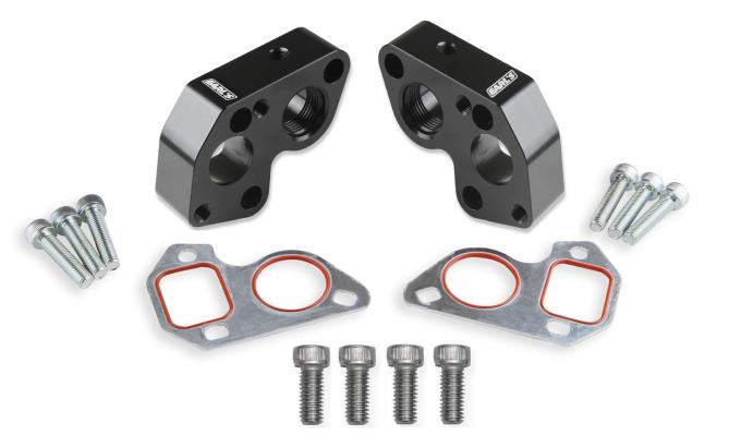 Earl's Electric Water Pump Block Adapters, Pair, Fits GM LS Engines LS0025ERL