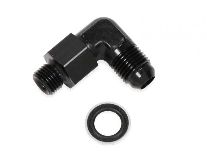 Earl's 90 Degree -6 an Male to 12mm X 1.25 Swivel AT949091ERL
