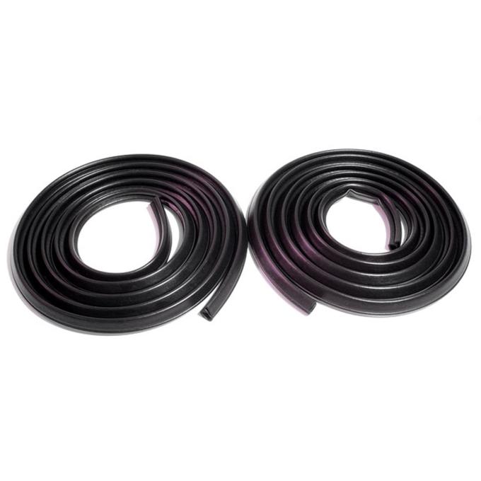 Metro Moulded Parts Upper Door Seals, 73-77 GM Full Size Truck and Suv, Pair LM 121-H