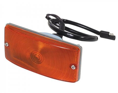 Ford Pickup Truck Parking Light Assembly - Right Or Left - Amber Lens - F100 Thru F1100
