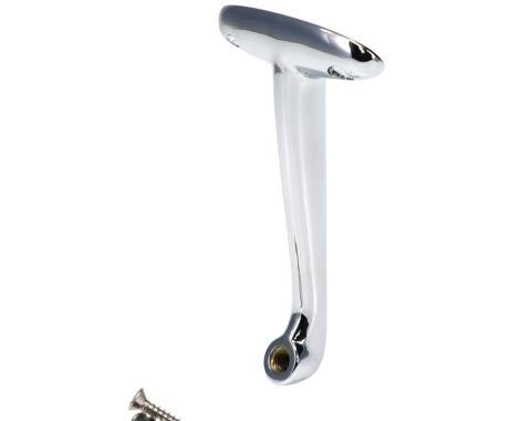 AMD Inside Rear View Mirror Bracket, Chrome, 54-55 Chevy GMC Pickup Truck Suburban X645-4054-3