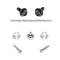 AMD Vent Window Assembly, LH, Clear Glass, 73-80 Chevy GMC CK Pickup Truck Blazer Jimmy Suburban X560-4073-2CLS