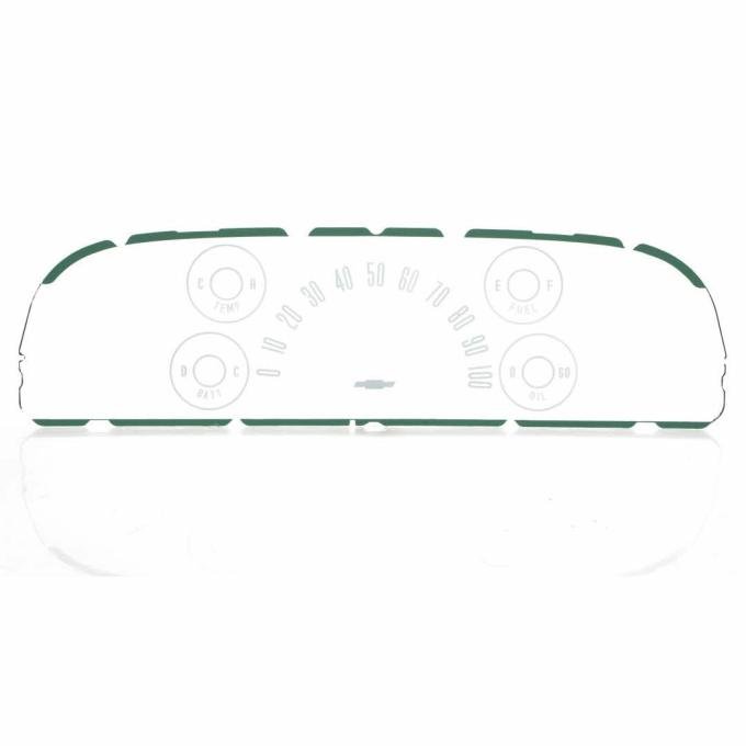 AMD Instrument Cluster Lens, with gauges, 60-63 Chevy CK Truck X474-4060-1B