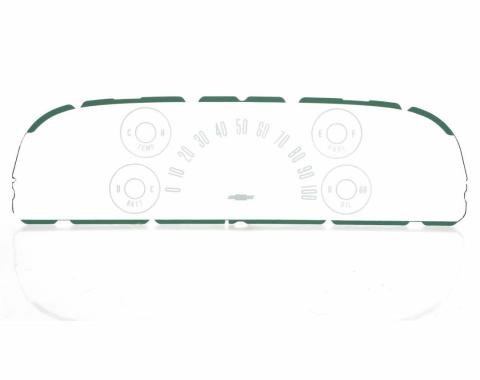 AMD Instrument Cluster Lens, with gauges, 60-63 Chevy CK Truck X474-4060-1B