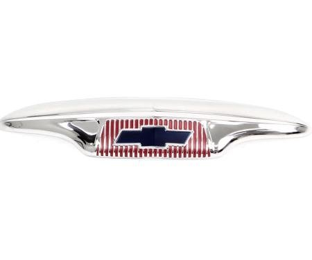 AMD Hood Front Emblem, Blue Bowtie, 54-55 Chevy Pickup Truck Suburban X999-4054-31