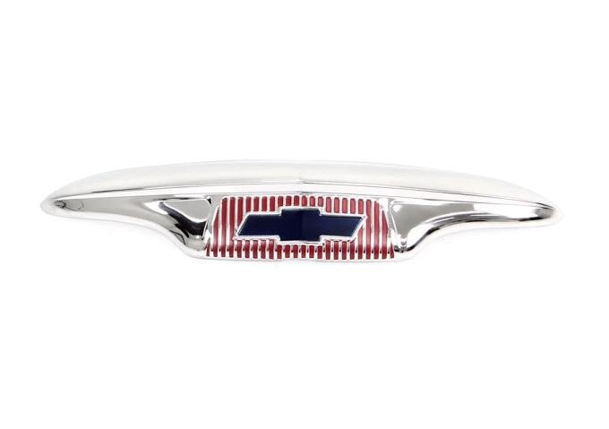 AMD Hood Front Emblem, Blue Bowtie, 54-55 Chevy Pickup Truck Suburban X999-4054-31