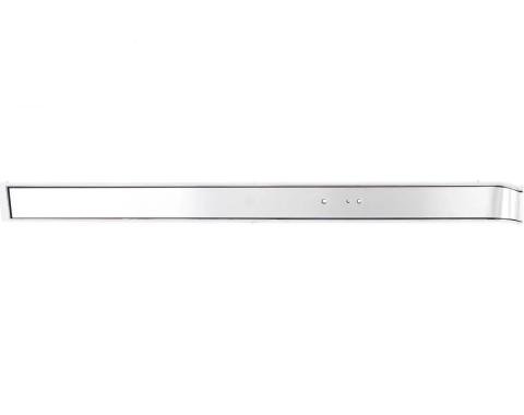 AMD Dash Molding Air Vent Bezel, without AC, Brushed Aluminum, 81-91 Chevy GMC CK Truck Blazer Jimmy Suburban 460-4081-3S
