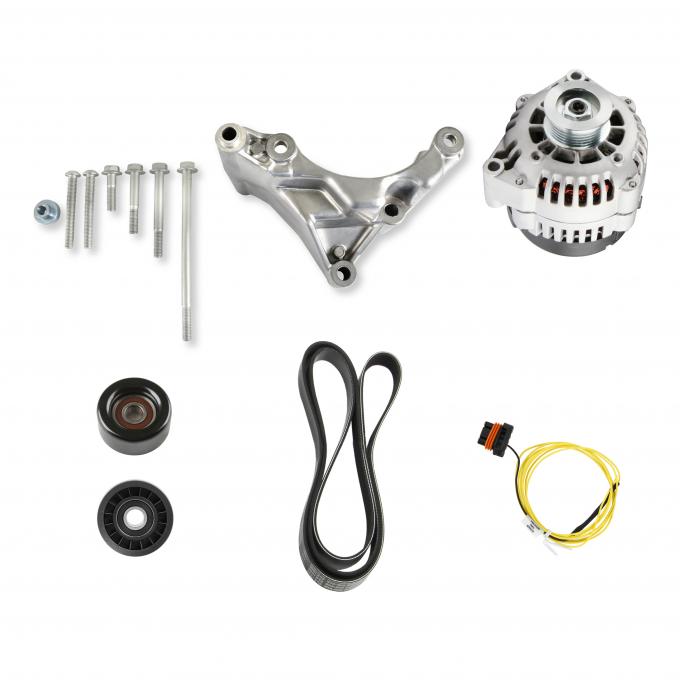 Holley Ford 7.3L Godzilla Alternator and Bracket Kit 20-380