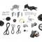 Holley Low-Mount LS Complete Accessory Drive System (Alt, P/S & A/C)- Polished Finish 20-162P
