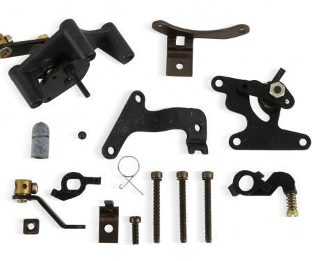 Holley Aluminum Manual Choke Conversion Kit, Hard Core Gray 45-225HB