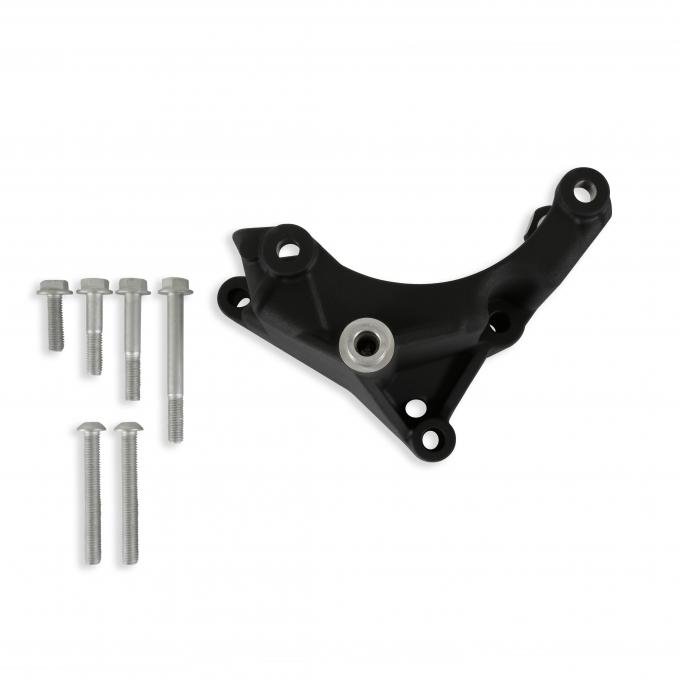 Holley Alternator Bracket with Hardware, Black 97-420