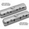Holley 2-Piece Pontiac Style Valve Cover, Gen III/IV LS, Natural 241-190