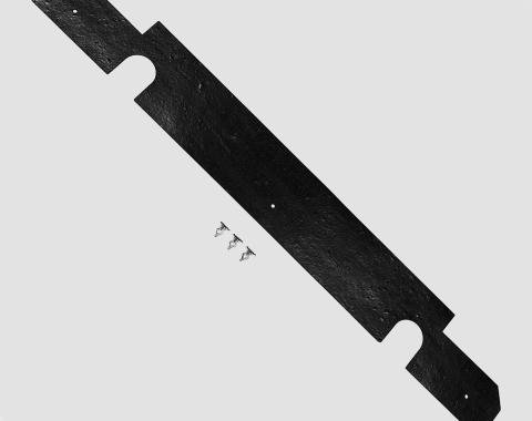 Detroit Muscle Technologies Dodge Truck 72-93 D & W Series Lower Radiator Splash Shield with SS Clips TRK7293SS32