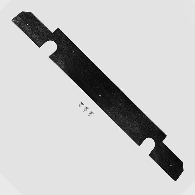 Detroit Muscle Technologies Dodge Truck 72-93 D & W Series Lower Radiator Splash Shield with SS Clips TRK7293SS32
