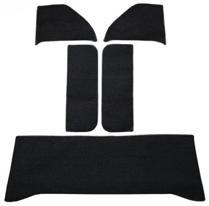 ACC 1960-1963 Chevrolet C30 Pickup Rear Cab Wall Door & Kick Panels Loop Carpet