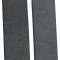 ACC 1972-1973 Dodge W200 Pickup Door Panel Inserts with Cardboard 2pc Loop Carpet