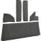 ACC 1959 Chevrolet 3E 3600 Rear Cab Wall Door & Kick Panels Loop Carpet