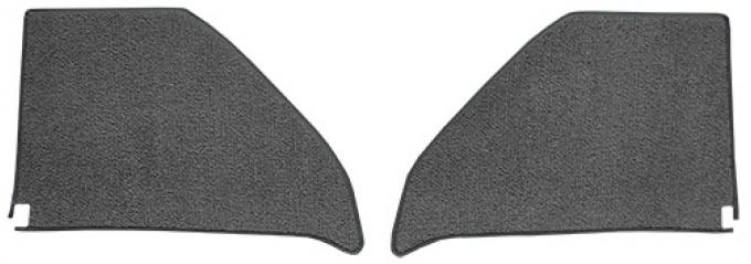 ACC 1964-1966 Chevrolet C20 Pickup Kick Panel Inserts with Cardboard Loop Carpet