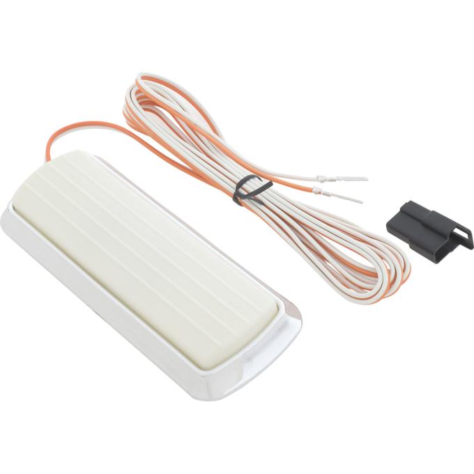 OER 1960-1972 Chevy, GMC Pickup, Blazer, Jimmy, Suburban, Van, Dome Lamp Assembly, with Chrome Base, Wiring 8912749