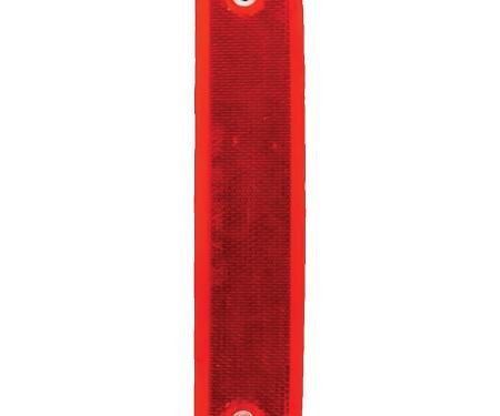 OER 1973-80 Chevy, GMC Pickup, Blazer, Jimmy, Suburban, Rear Side Marker Lamp, Red Lens, without Chrome Trim T70672R