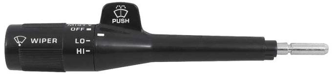 OER 1982-91 GM, Combination Switch, Turn Signal Lever, w/o Cruise Control, w/o Pulse Wipers, Black Stem 22510732